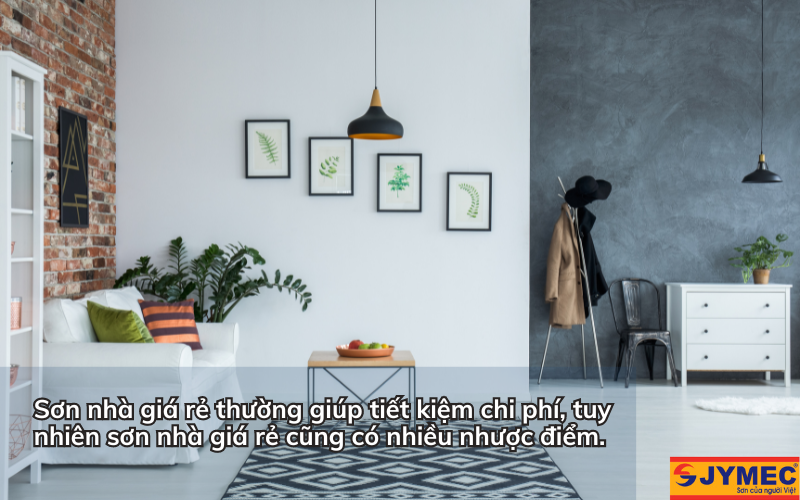 Có nên sử dụng sơn nhà giá rẻ không ?