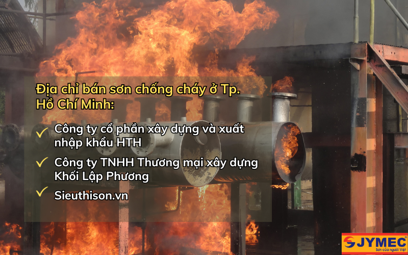 Địa chỉ bán sơn chống cháy chất lượng ở Tp. Hồ Chí Minh
