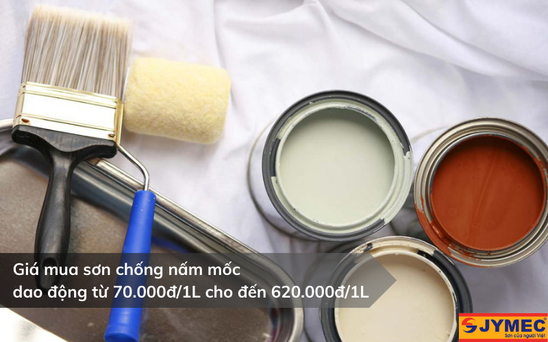 Chi phí vật liệu sơn chống nấm mốc