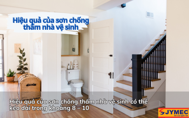 Sơn chống thấm nhà vệ vệ sinh có hiệu quả không?