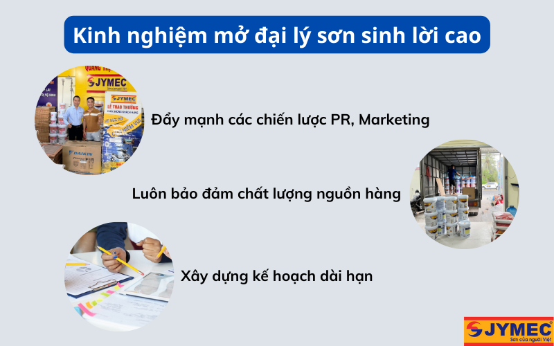 Kinh nghiệm mở đại lý sơn lợi nhuận cao