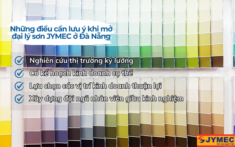 Lời khi mở đại lý sơn JYMEC tại Đà Nẵng