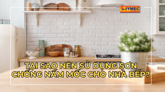 Tại sao nên sử dụng sơn chống nấm mốc cho nhà bếp 