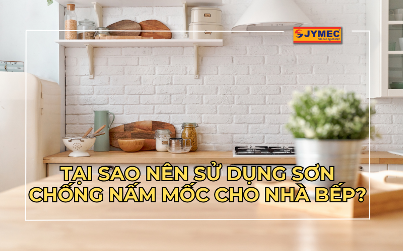 Tại sao nên sử dụng sơn chống nấm mốc cho nhà bếp 