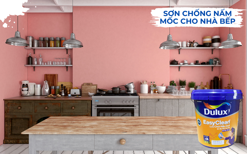 sơn chống nấm mốc cho nhà bếp Dulux