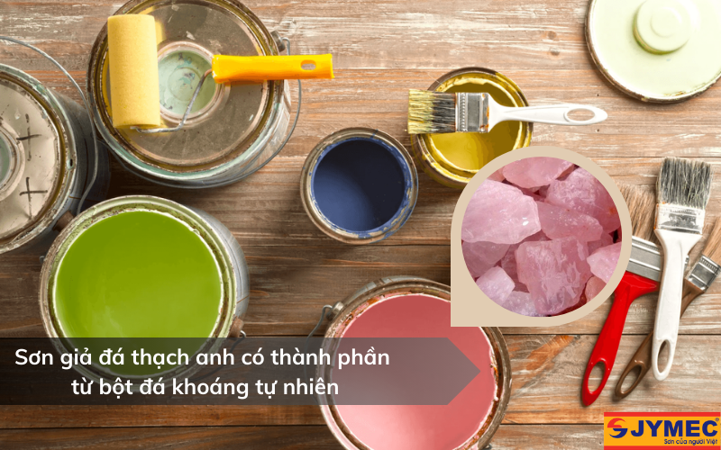 Tìm hiểu về sơn đá thạch anh