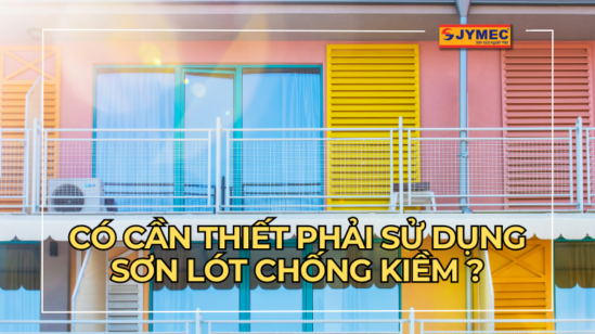 Có cần phải sử dụng sơn lót chống kiềm không?