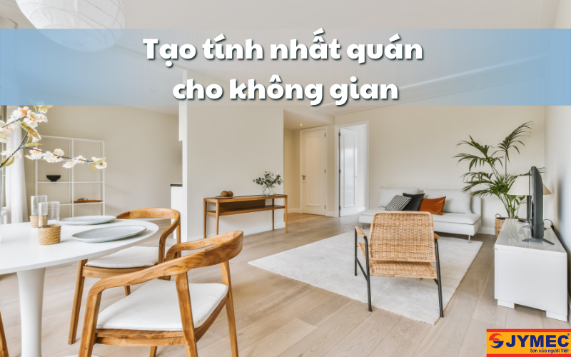 Phối màu sơn nội thất tối giản cần nhất quán cho không gian Phối màu sơn nội thất tối giản cần nhất quán cho không gian