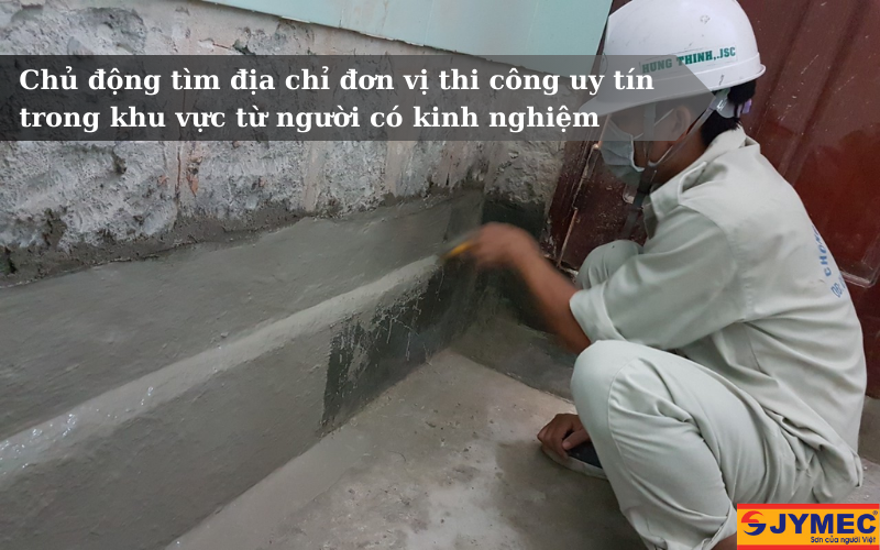 Tìm cơ sở thi công uy tín theo người có kinh nghiệm 