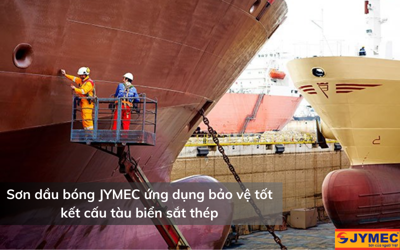 Ứng dụng sơn chống rỉ JYMEC cho tàu thuyền