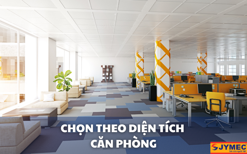 Chọn màu sơn theo diện tích văn phòng Chọn màu sơn theo diện tích văn phòng