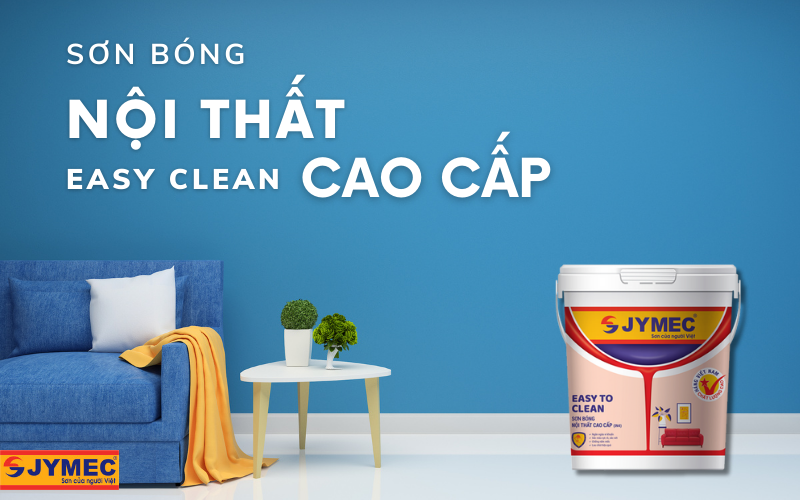 Sơn bóng nội thất JYMEC chống rêu mốc hiệu quả