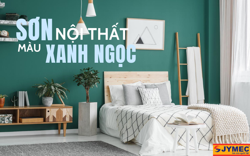 Nội thất sơn màu xanh ngọc