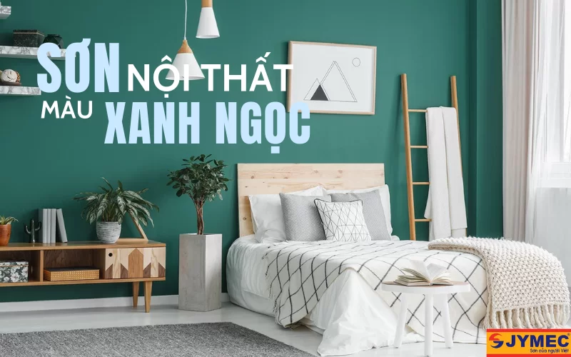 70+ Mẫu nội thất sơn màu xanh ngọc cực đẹp, ai cũng mê