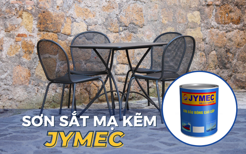 Sử dụng sơn sắt JYMEC cho bàn ghế kim loại