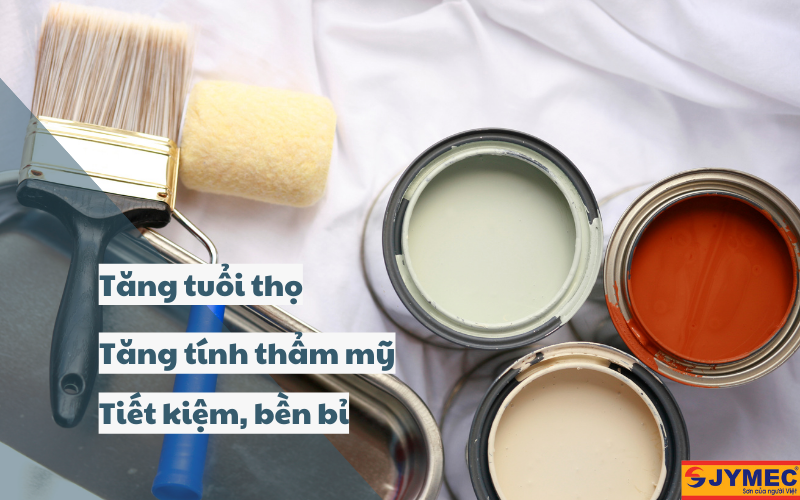 Ưu điểm khi sơn chống rêu mốc nội thất