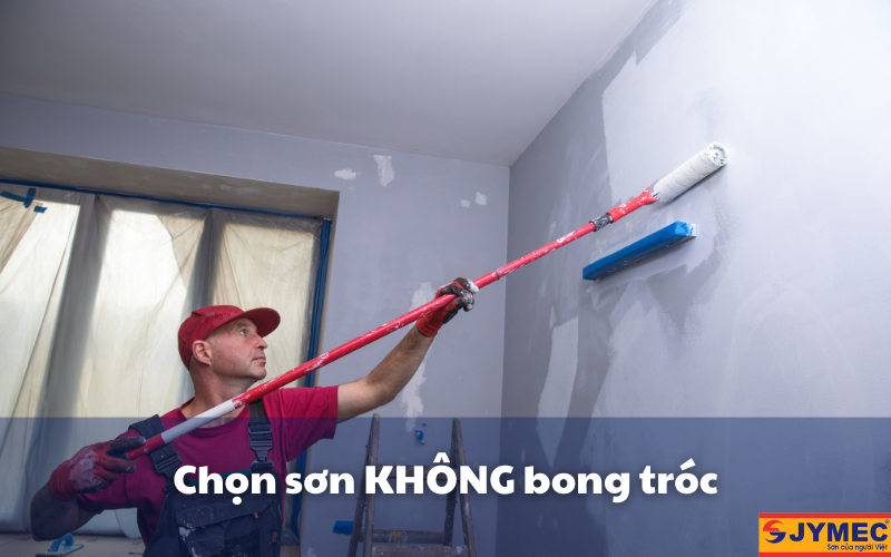 Chọn loại sơn nhà có khả năng chống bong tróc