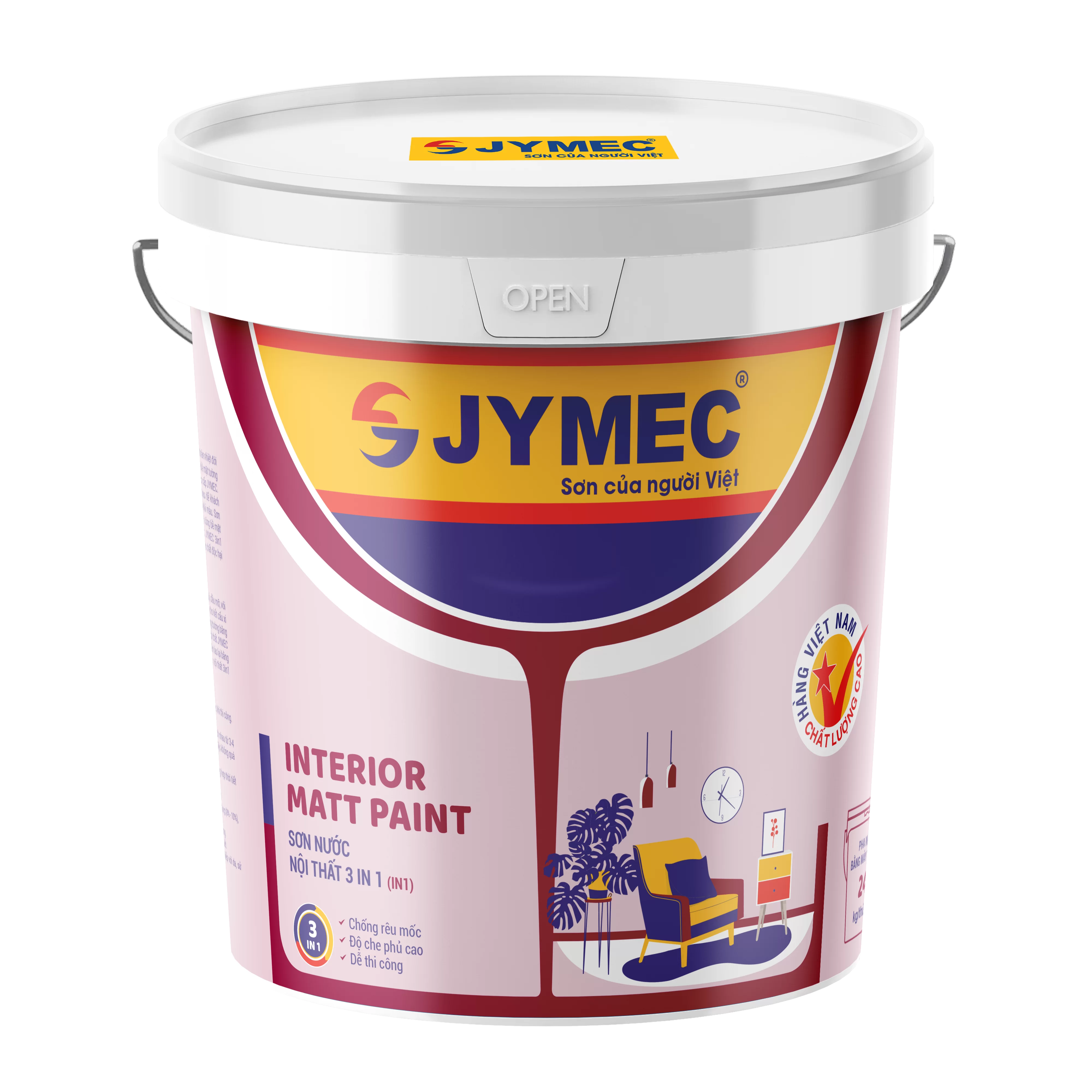 Son Nuoc Noi That 3 In 1 (in1) 18l