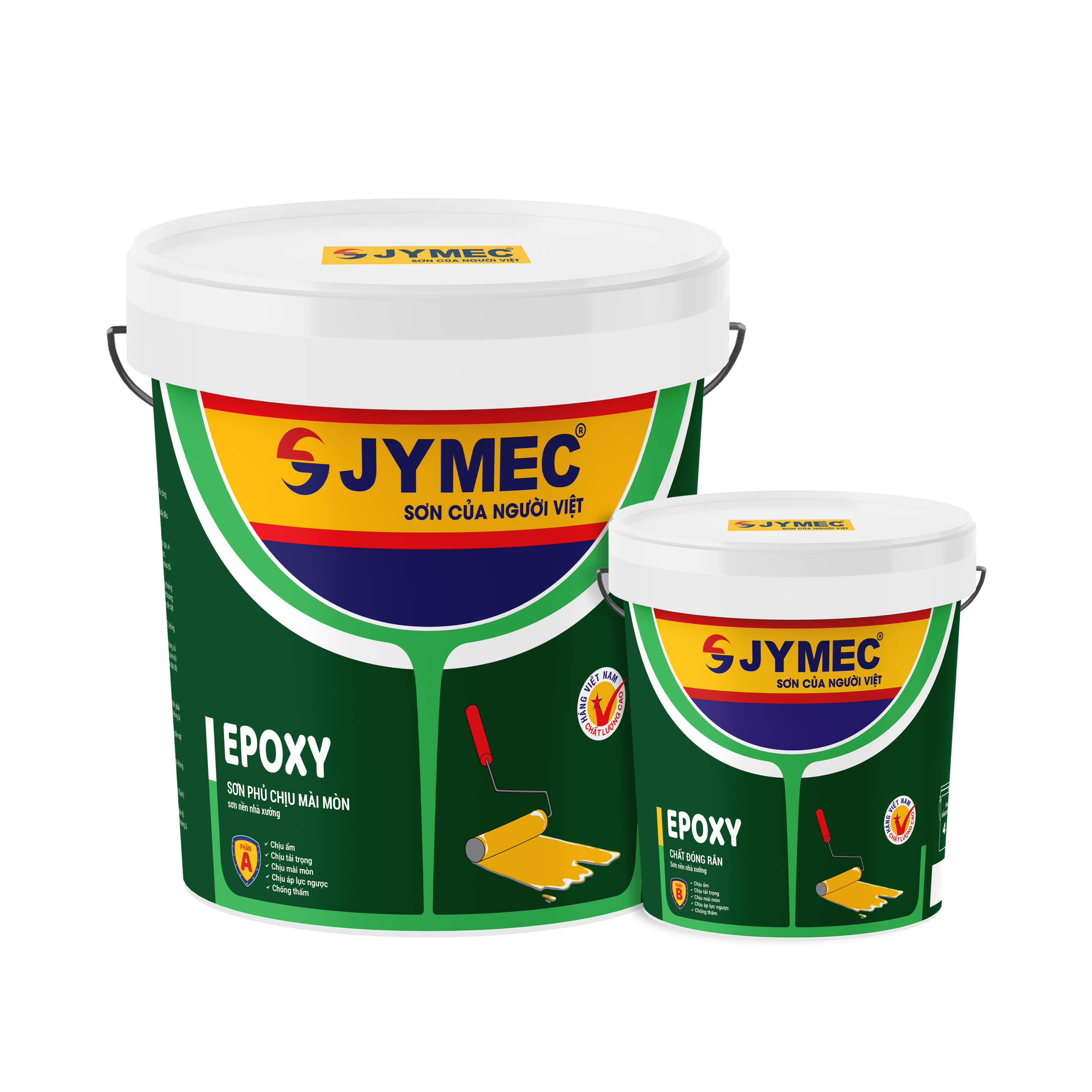 Sơn men bóng epoxy phủ sàn nội thất chịu mài mòn