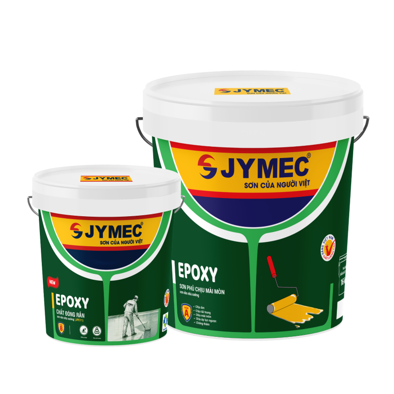Sơn men bóng epoxy phủ sàn nội thất chịu mài mòn