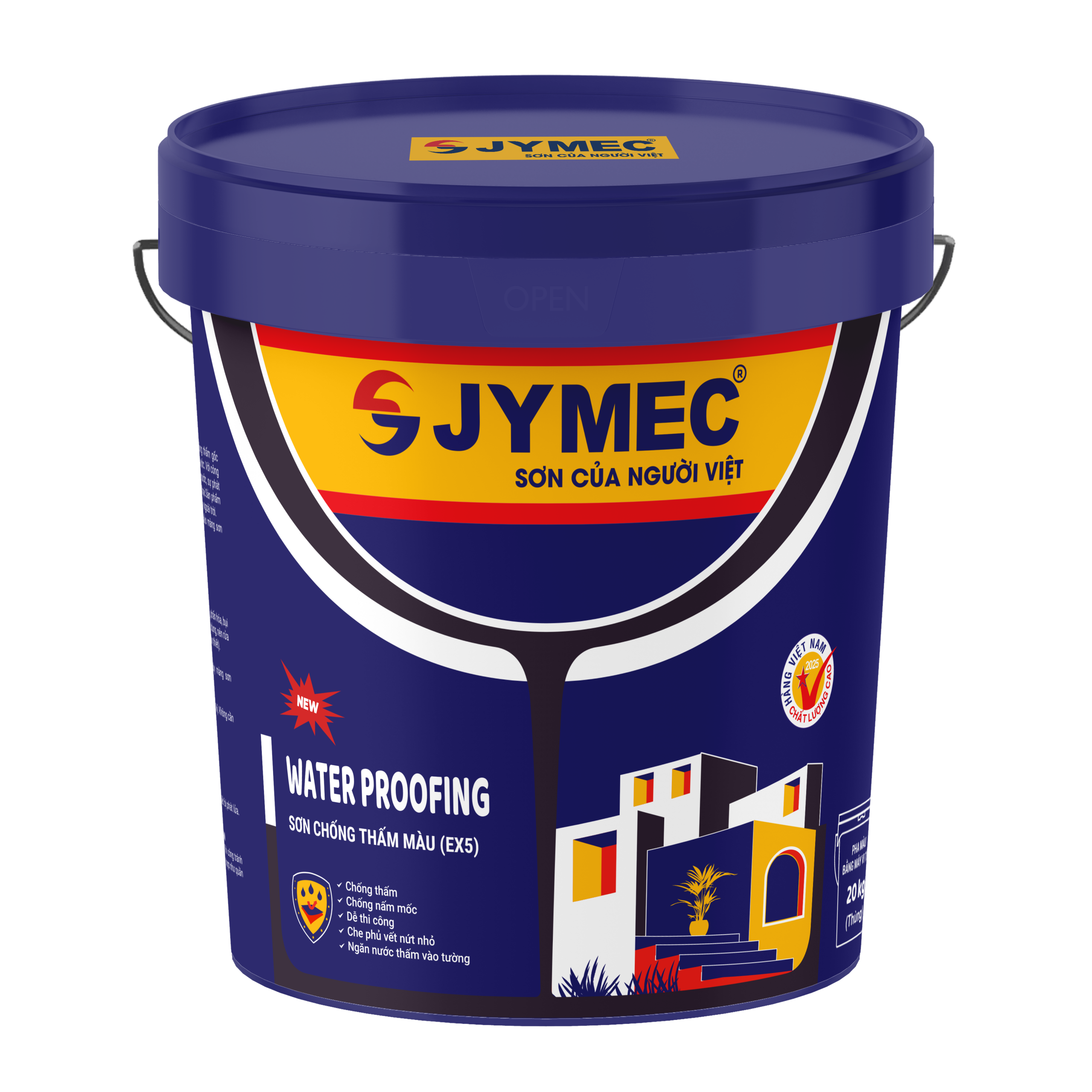 Sơn chống thấm màu