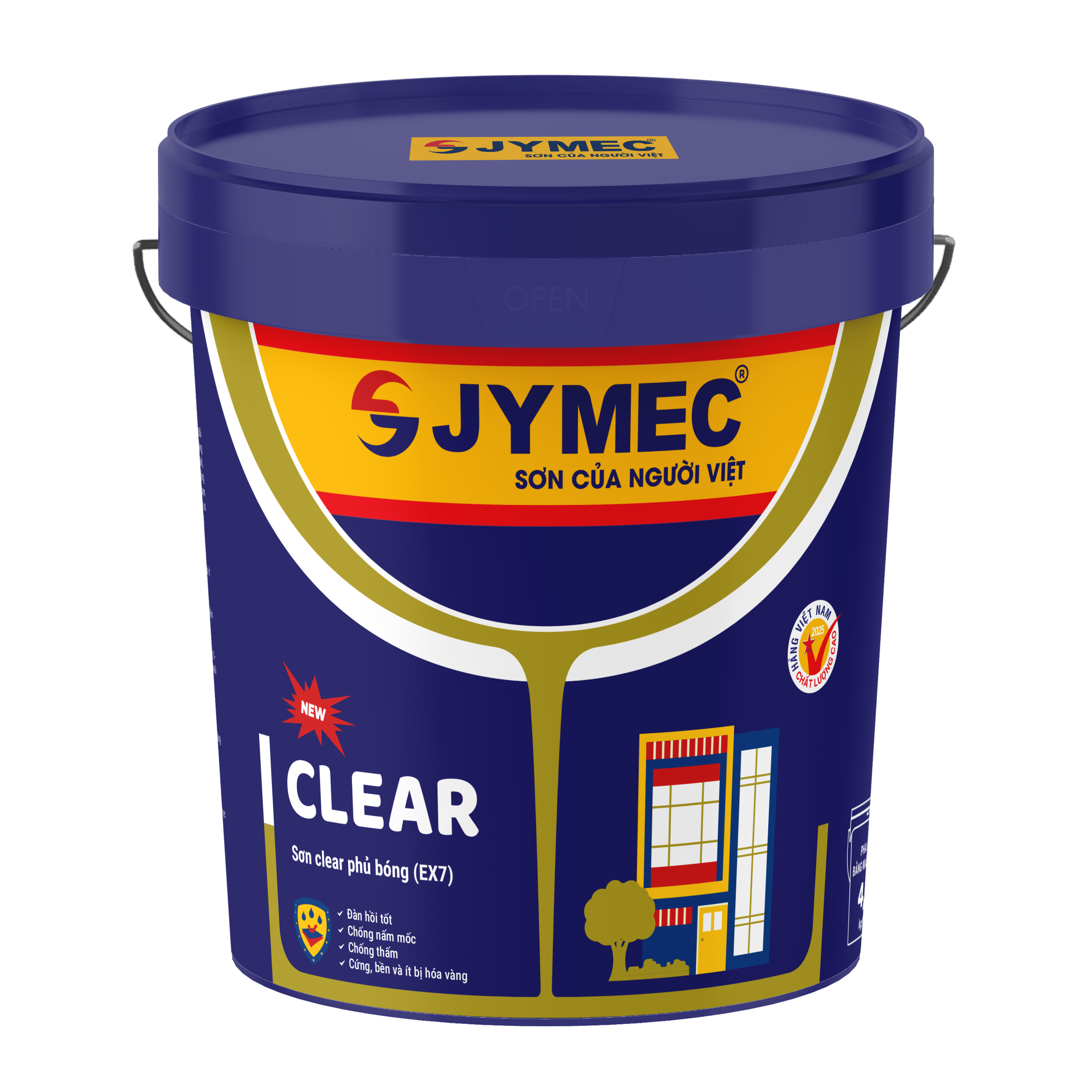 Sơn Clear Phủ Bóng Ex7