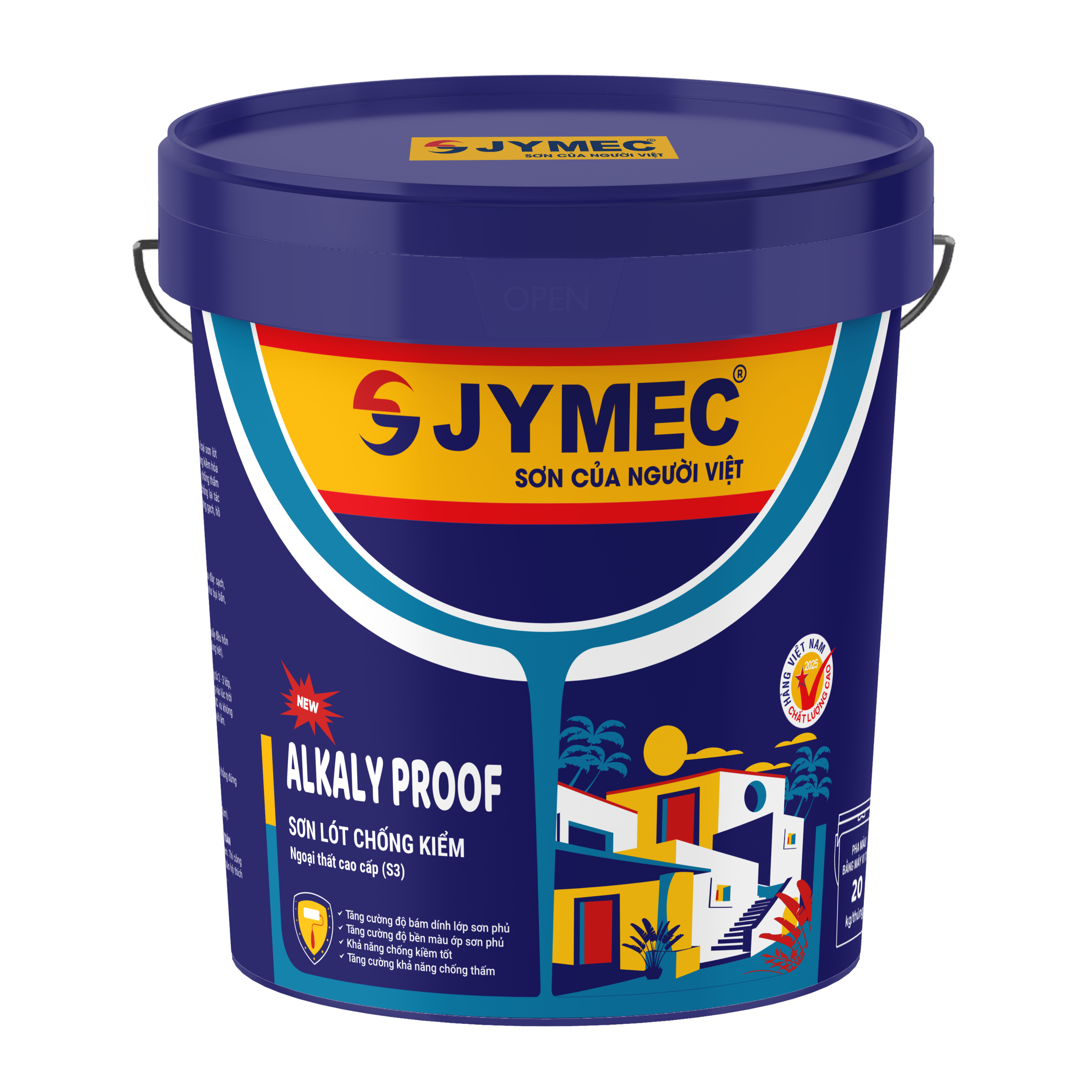 Sơn lót chống kiềm ngoại thất cao cấp