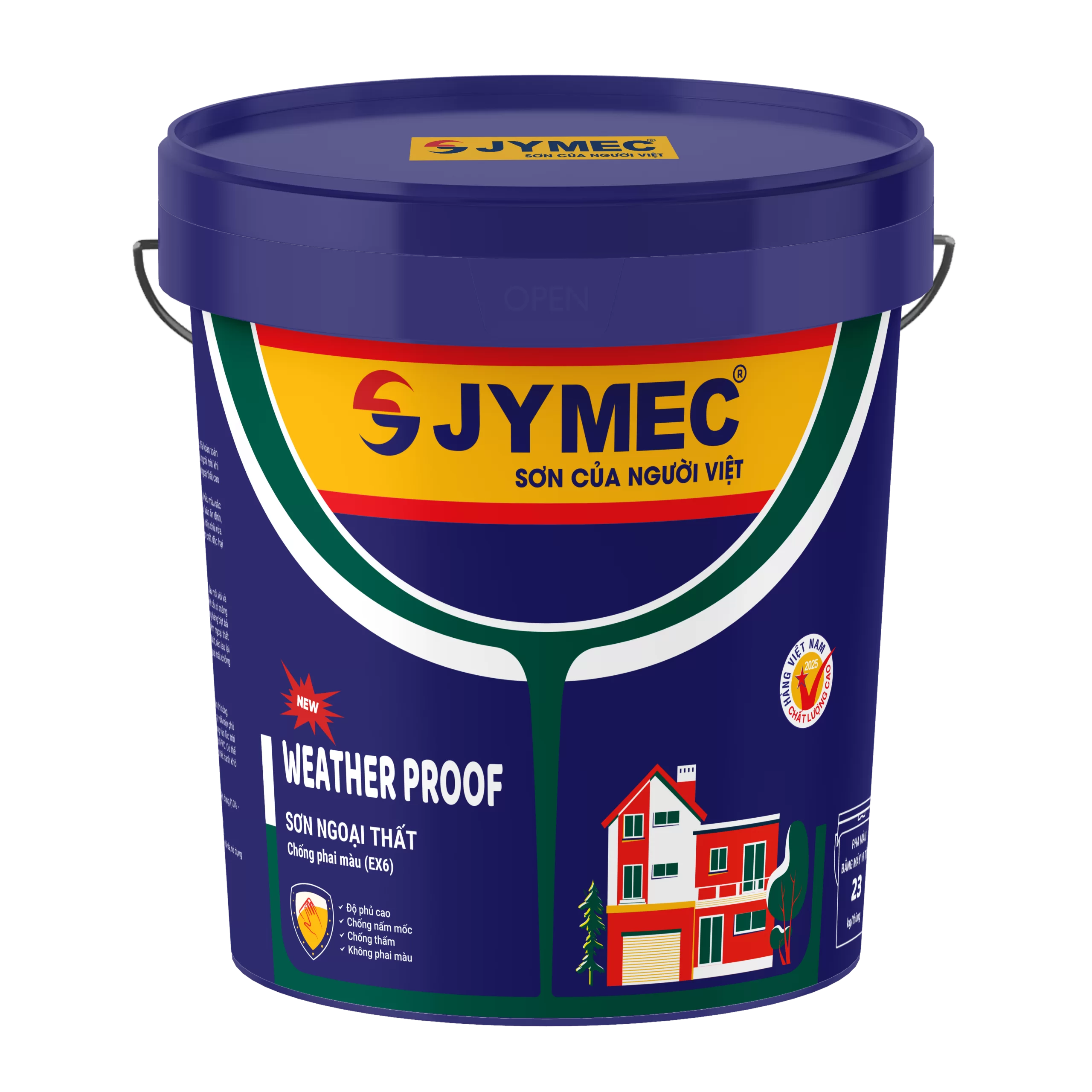 Sơn ngoại thất chống phai màu