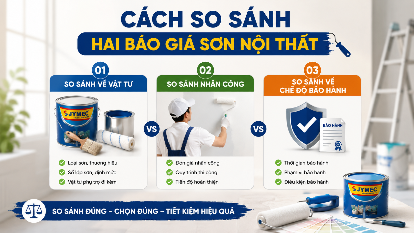 Cach So Sanh Bao Gia Son Noi That