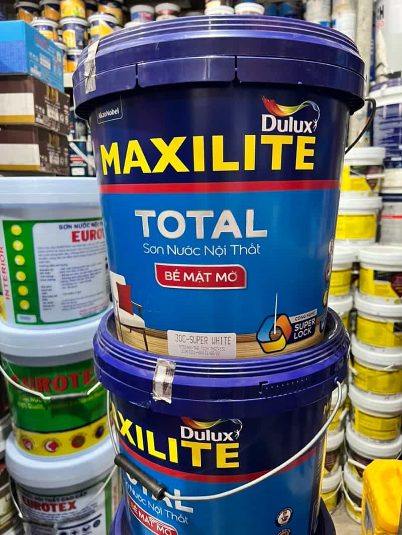 Maxilite Total là sơn nước nội thất giá phải chăng