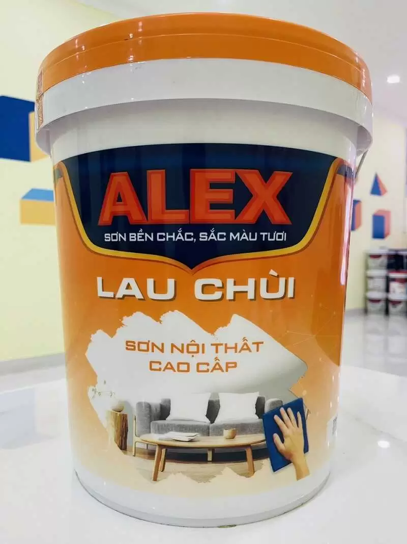 Sơn nước giá rẻ gọi tên sơn Alex