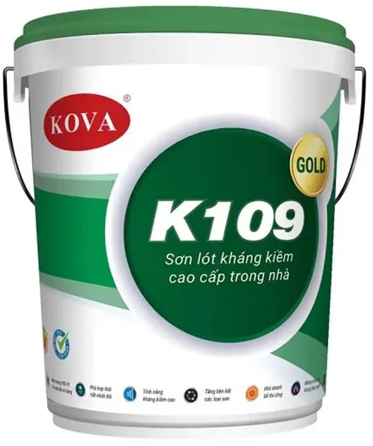 Kova K109-Gold là dòng sơn giá rẻ được yêu thích