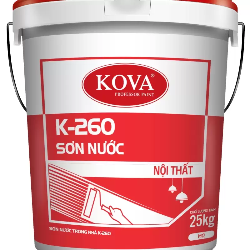 Giá sơn nước nào rẻ nhất thị trường? Sơn Kova K260