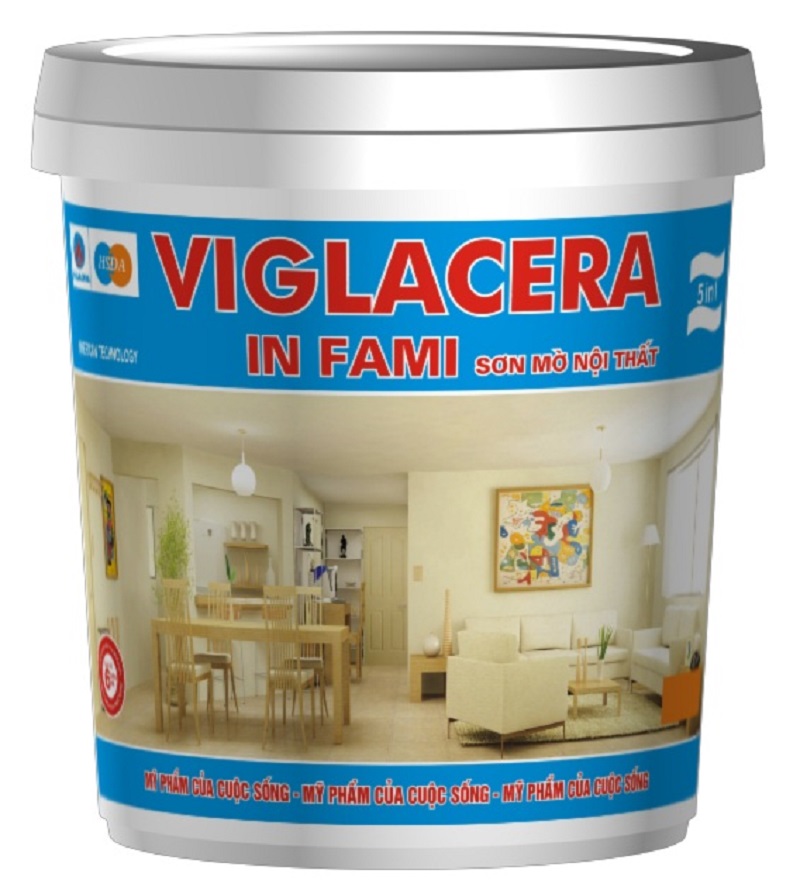 Viglacera In Fami là dòng sơn giá rẻ được tin dùng