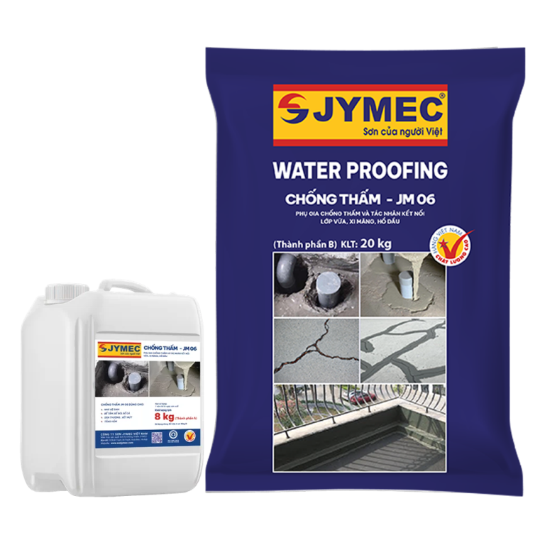 Sơn chống thấm sàn mái, nền WC, sân thượng, tầng hầm