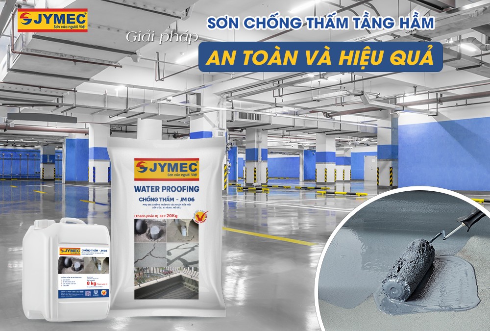 Sơn chống thấm tầng hầm - Giải pháp an toàn & hiệu quả