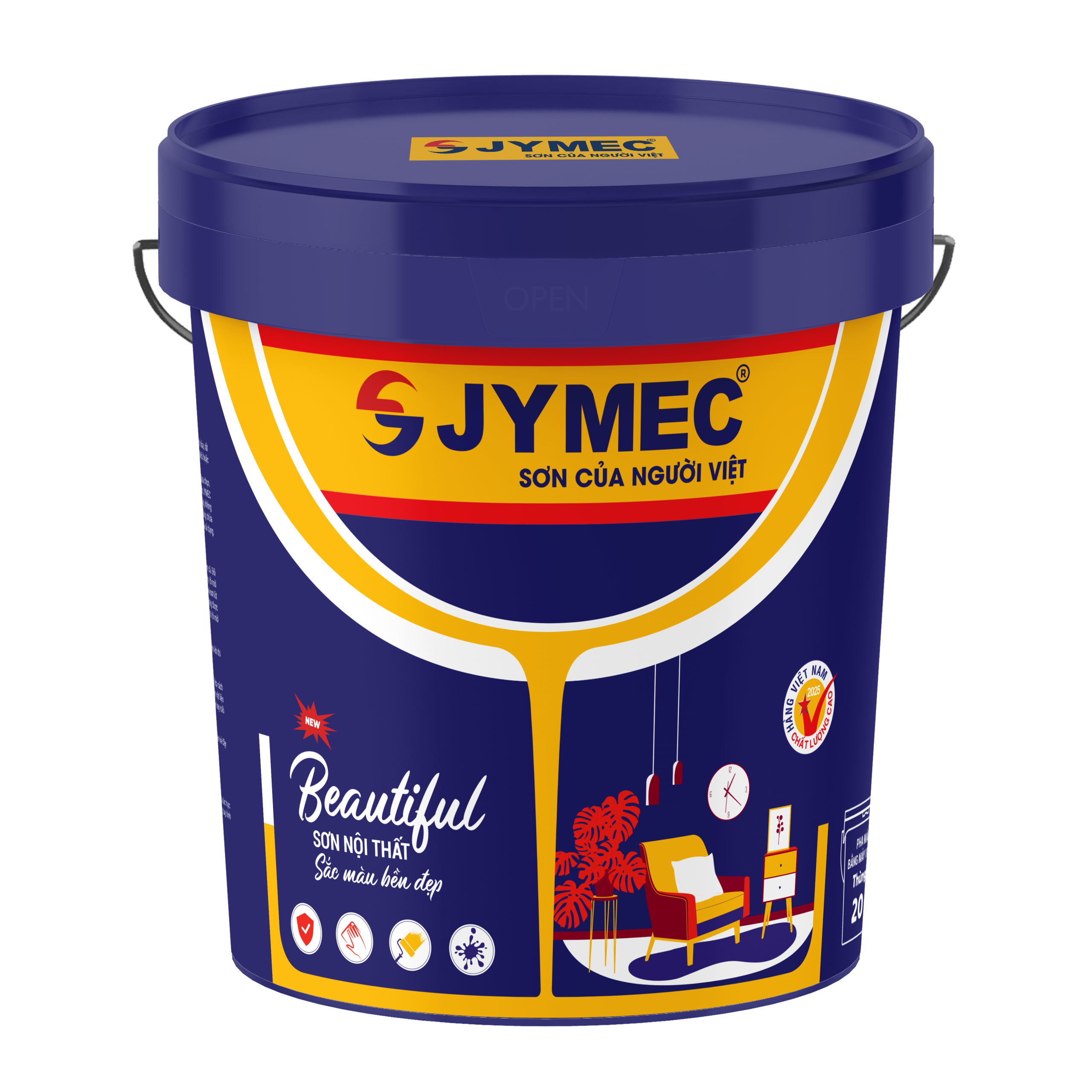 Sơn Nội Thất Sắc Màu Bền đẹp