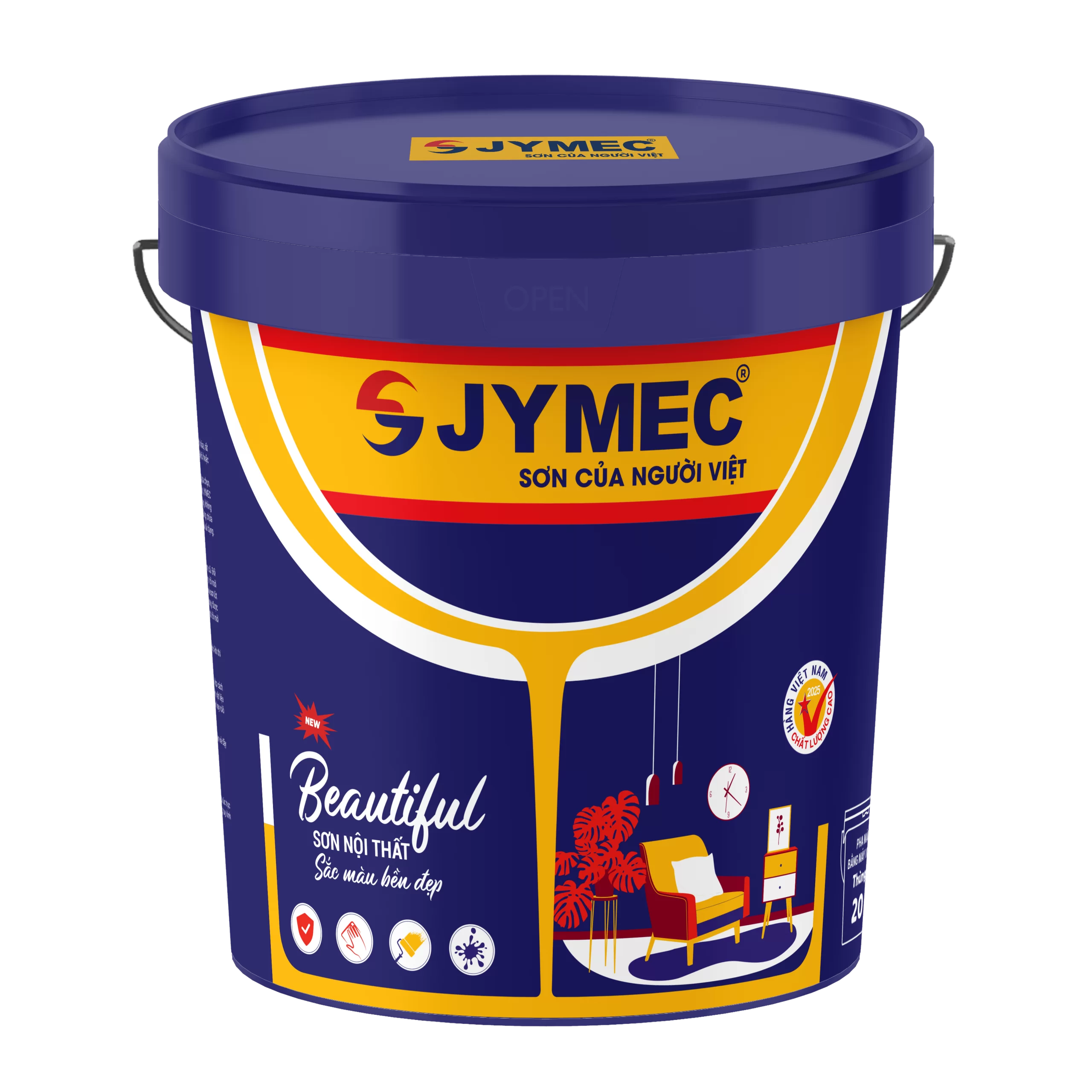 Sơn Nội Thất Sắc Màu Bền đẹp