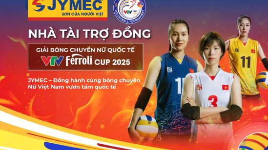 JYMEC Đồng Hành Cùng VTV Ferroli Cup 2025 – Lan Tỏa Sắc Màu Tinh Thần Việt