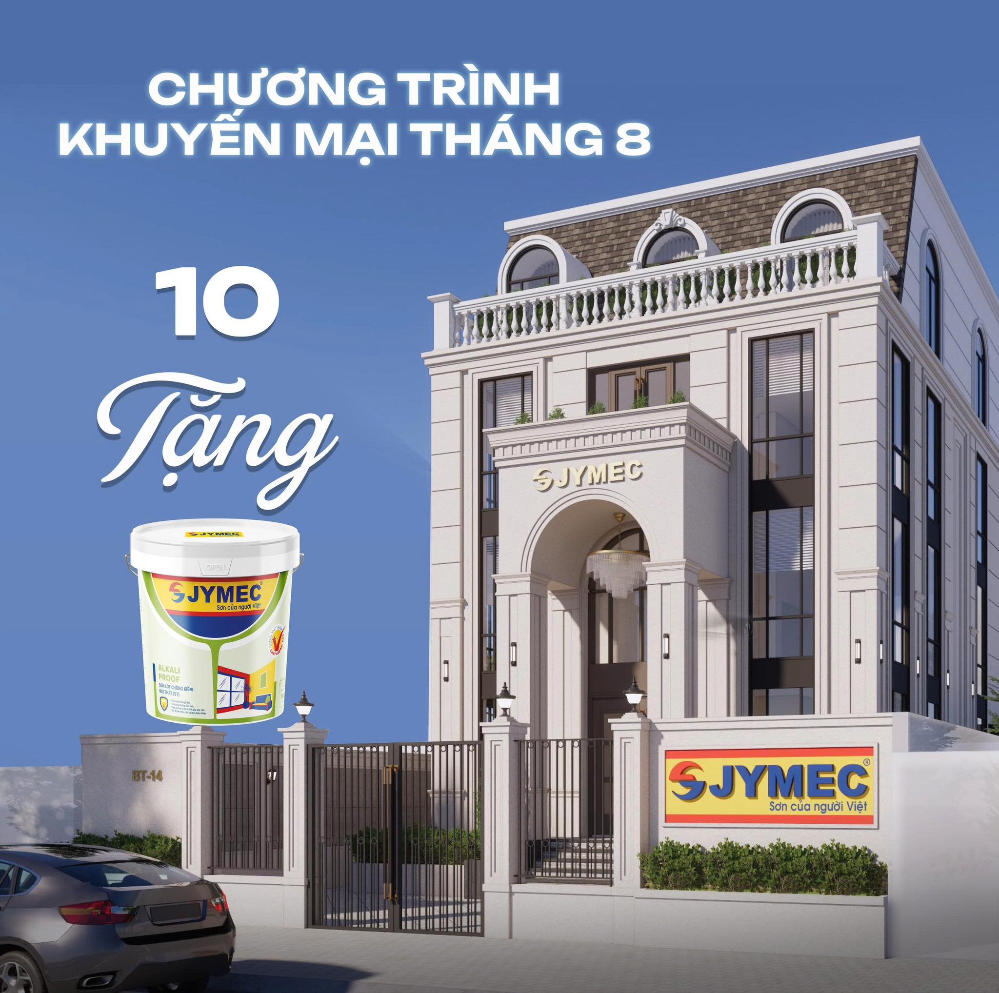 Tháng 8 Bùng Nổ - Ưu Đãi Cực Khủng Từ JYMEC