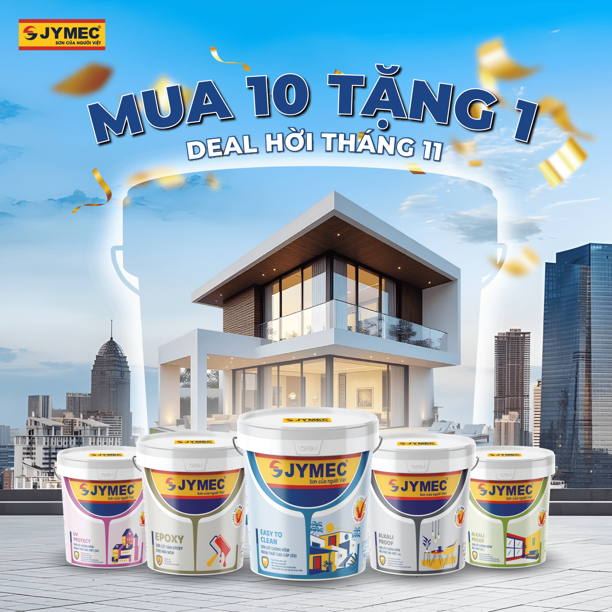 Tháng 11 Rộn Ràng Nhận Ngay Ưu Đãi Lớn Từ JYMEC