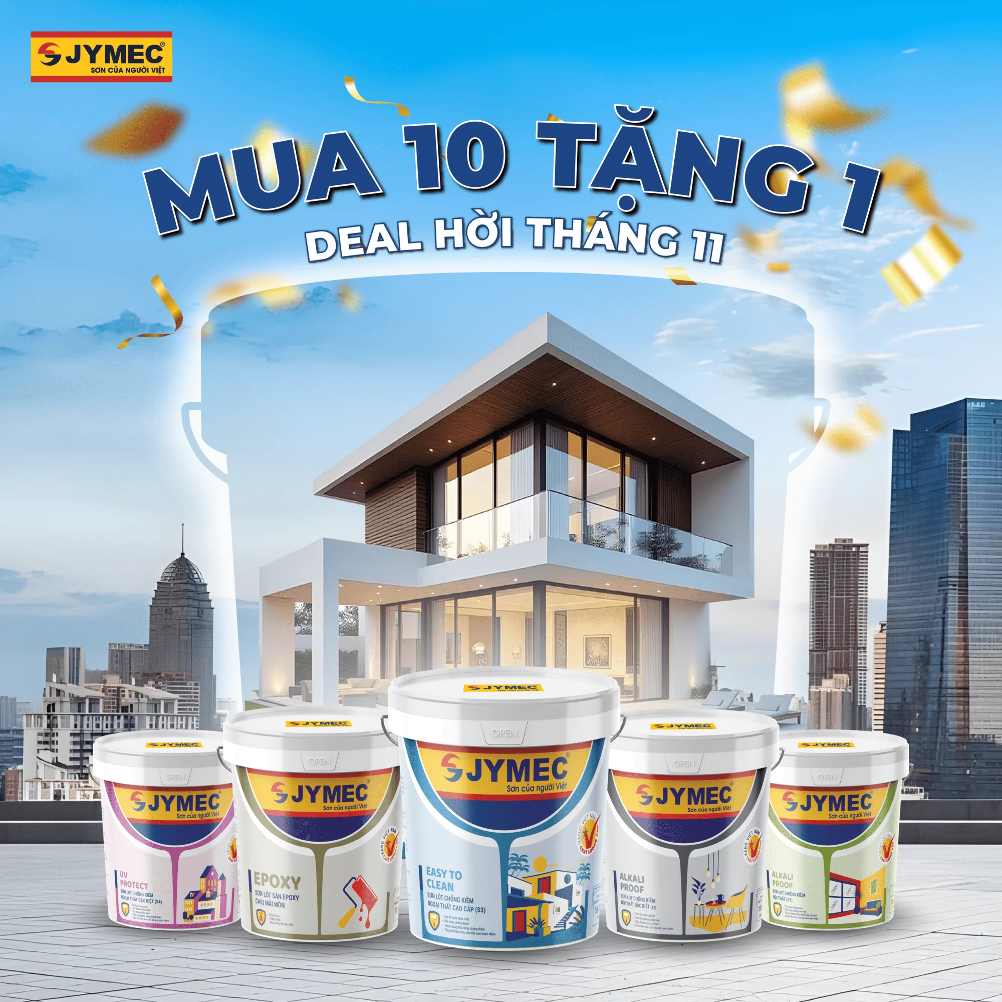 Tháng 11 Rộn Ràng Nhận Ngay Ưu Đãi Lớn Từ JYMEC