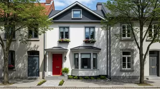 Sơn nhà trắng mặt tiền 20x5m: Gợi ý màu đẹp & cách chọn sơn