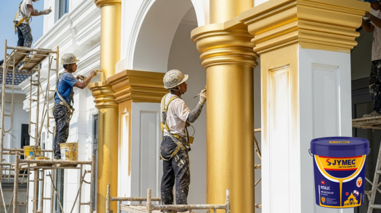 Top 5 Hãng sơn nhũ vàng tốt nhất bền đẹp, đáng tiền