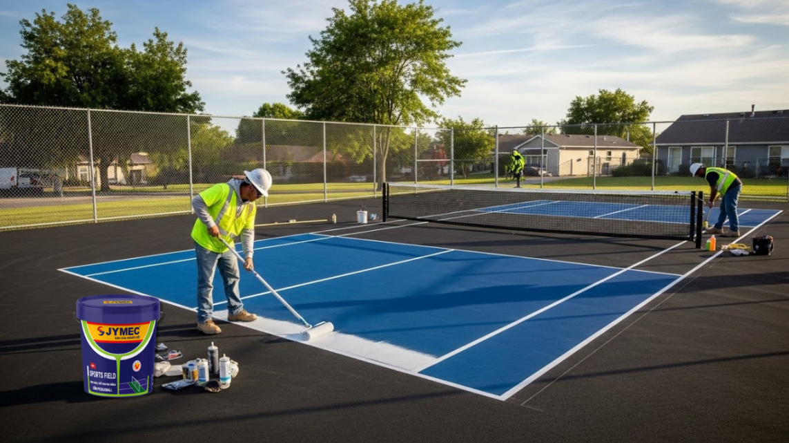 Top 5 Sơn sân Pickleball tiêu chuẩn tốt nhất 2025