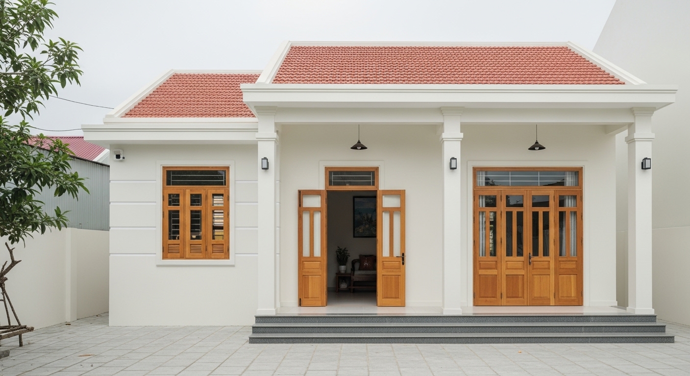 Mau Son Ngoai That Nha Cap 4 Dep 1