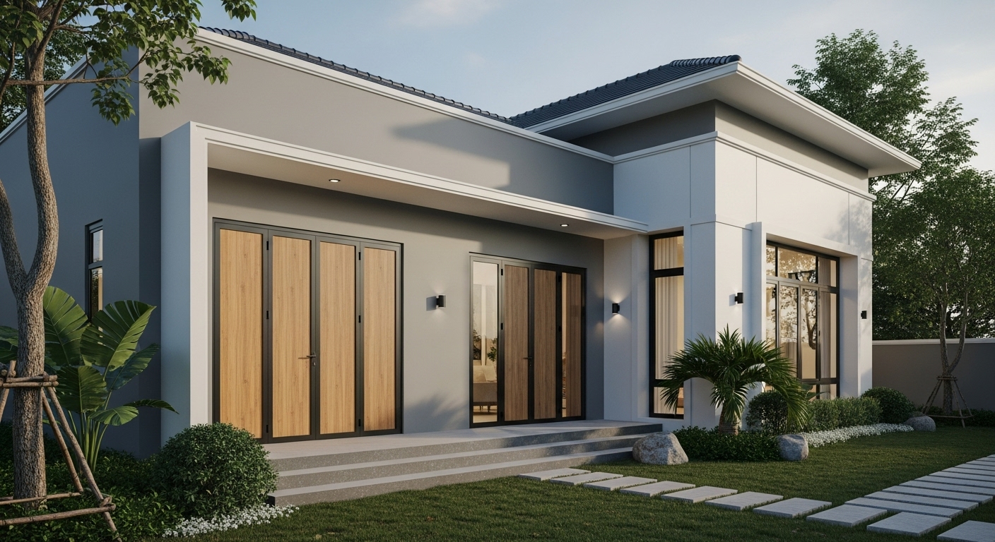 Mau Son Ngoai That Nha Cap 4 Dep 10