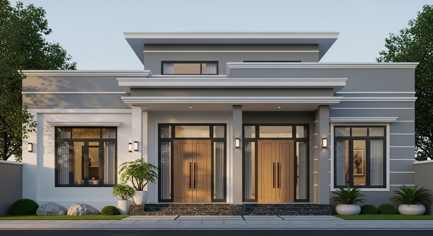 Mau Son Ngoai That Nha Cap 4 Dep 11