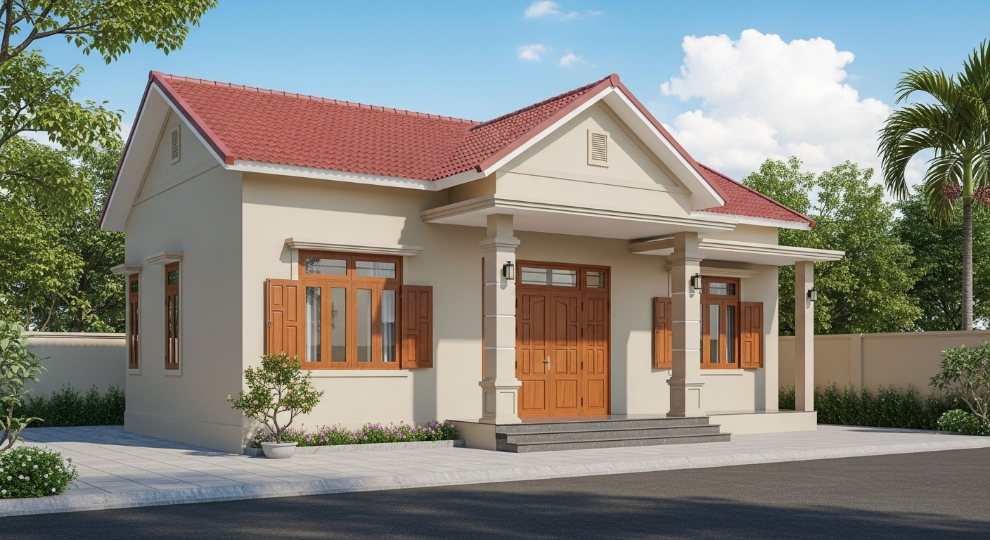 Mau Son Ngoai That Nha Cap 4 Dep 15