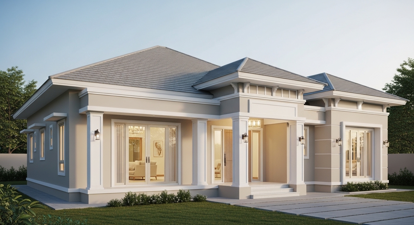 Mau Son Ngoai That Nha Cap 4 Dep 17